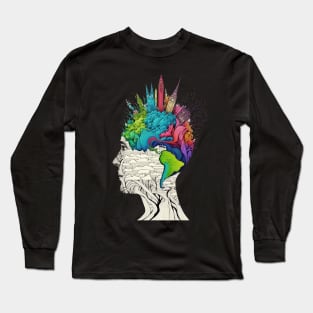 The Whole World Is You (Yet you keep thinking that there is something else…) Long Sleeve T-Shirt